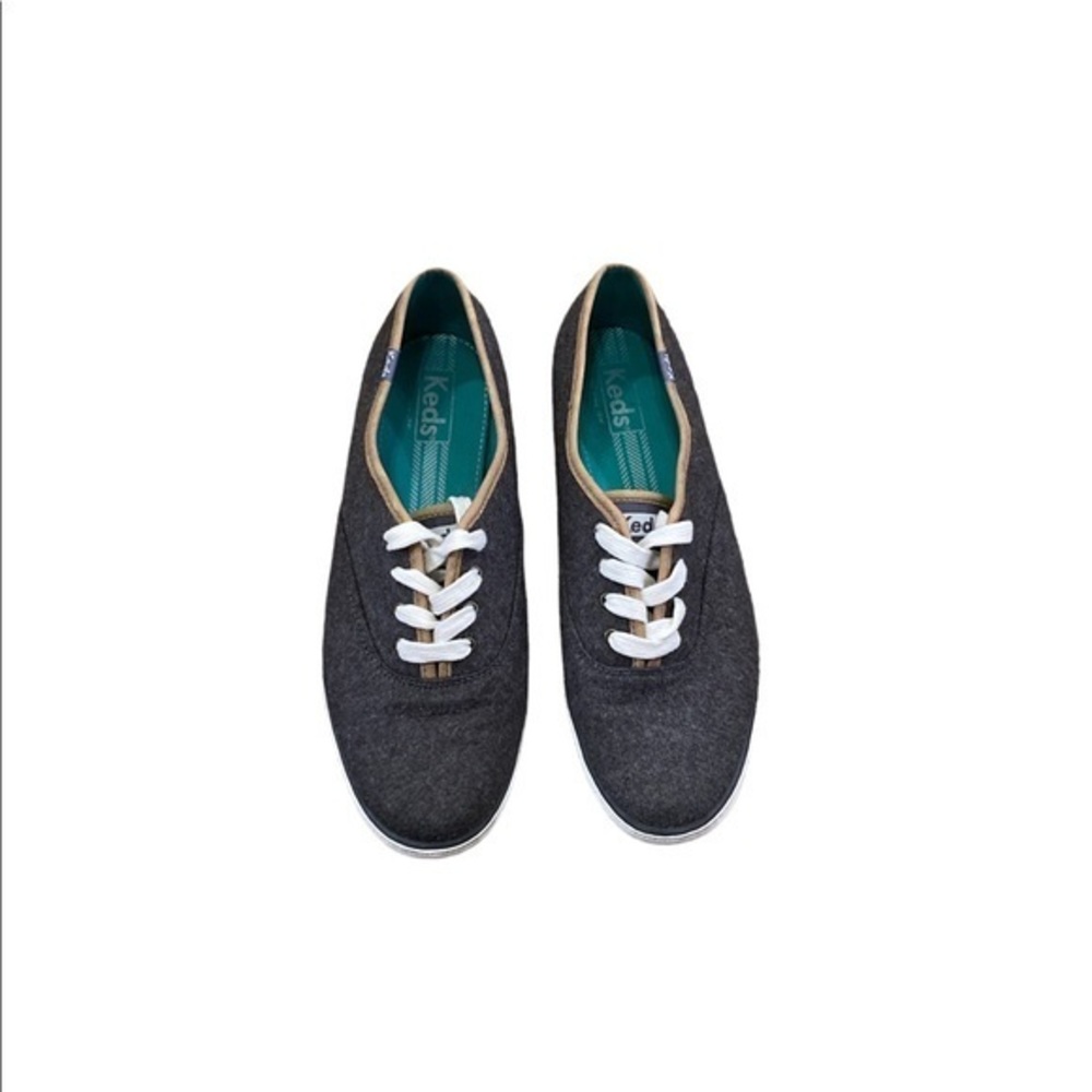 Keds Women’s Champion Gray Felt Sneakers Size 10
